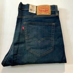 Mens Levi's 514 Blue Jeans size 36x30 NWT